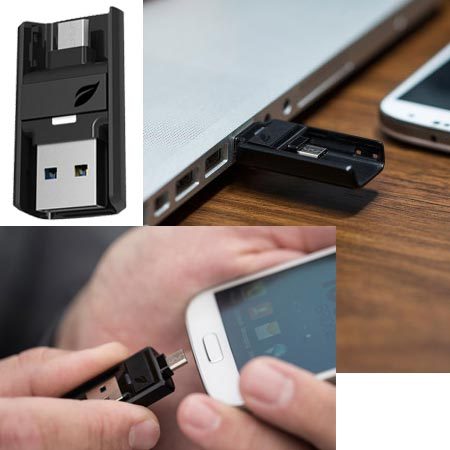 cle micro-usb leef