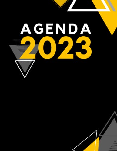 AGENDA MENSUEL 2023: Large Planificateur pour la gestion de vos