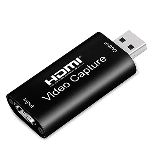 Yummici Carte de Capture Vidéo HDMI 1080p,pour Diffusion en Direct