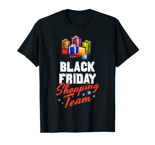 Black Friday Shopping Team Vente Boutique Shopper Crazy Buyi T-Shirt