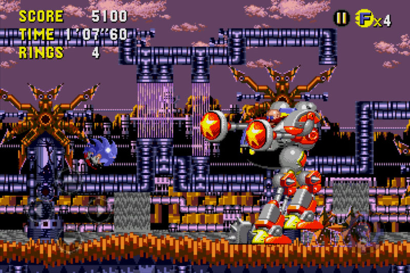 Sonic CD Boss