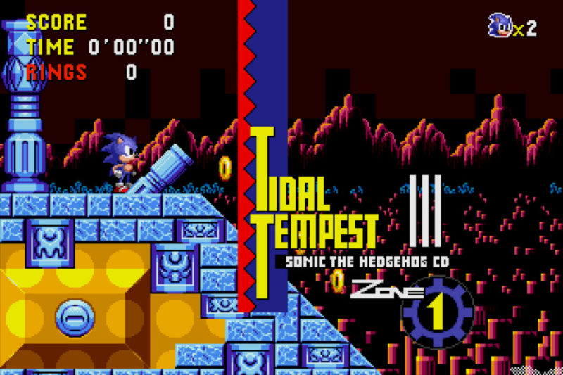 Sonic CD jeu